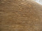 Rustic Wood Section   30 1 2   X 4 1 8  X3   Architectural Salvage  Dark Brown