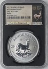 2017 South Africa Silver Krugerrand 50th Privy - Ngc Sp70 Fr W coa    coingiants   