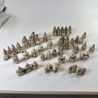 Netsuke Figurines Polychrome Resin 60 Pieces