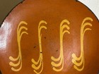 Greg Shooner 2000 Redware Pottery Plate 11   Signed And Dated 