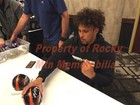 Denver Broncos Phillip Lindsay Signed autographed Mini Helmet W  Jsa-coa