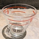 Vintage 2 5oz Shot Glasses    to Your Health    Toast Glasses Set Of 3 Retro Barware