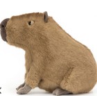 New Clyde Capybara Soft Plush Toy Brown Stuffed Animal Gift Nwt With Dust Bag