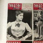 1960 Theatre World Magazine Lot Of 4 Classic Hollywood Artist American Edition