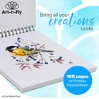 Artists Sketchbook For Drawing 9x12  With Spiral Bound - Smooth Sketch Book F   