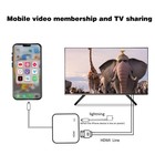 Lightning To Hdmi Adapter For Iphone   apple Mfi Certified  Digital Av Dongle   