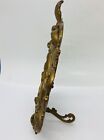 Antique Victorian Era Solid Brass Picture Frame Ornate Marked 0134 Rare 25