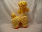 Vintage 1963 Sun Rubber Co  French Poodle Dog Children s Toy