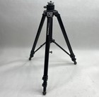 Manfrotto 475b Heavy-duty Aluminum Tripod W  New Mvh502ah Fluid Video Head