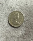 1983 Queen Elizabeth Coin Upside Down Rim Error 