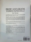 1990 Tom Tierney Bride And Groom Fashion Paper Dolls Uncut