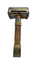  2  Vtg  1  Gillette Fatboy Adjustable Safety Razor    1 vullion Group Australia