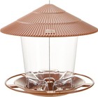 Squirrel-proof Hanging Bird Feeder For Outdoor Wild Bird Seed  Brown