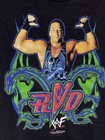 Vintage 2002 Wwe Rvd Rob Van Dam T-shirt Size Xl Ecw Wwf Dragon