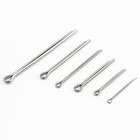 100pcs Cotter Pin Clip Key Fastener Fitting Assortment Kit - 304 Stainless Steel
