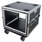 Prox T-8rsp Ata Flight Case For Amp Rack Mount W 8u Space 18  Depth Shockproof