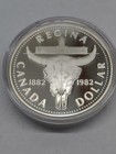 1982 Canada Silver Dollar  Regina Centennial