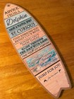 Advice From A Dolphin Surfboard Sign Beach Home Decor Tropical Nautical Island