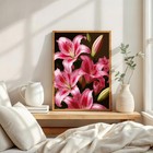 Paint By Numbers For Adults Beginner  Lily Flower Adult Paint By Number Kits On 