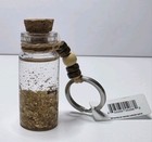 Gold Flakes In Glass Bottle Souvenier Empire Mine Grass Valley  Ca 