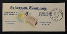 Travelstamps  Advertisement Piece From Mail Out Letter Eckerson Company Butter