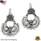 Women 925 Silver Gold Hollow Stud Drop Earrings Wedding Anniversary Jewelry Gift
