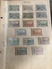 Vtg Estate Lot Bolivia Stamps  In Acid Free Mounts