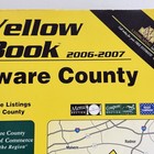 Yellow Book Delaware County 2006-2007 Telephone Directory Thick Paper Phonebook