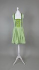 Lekra Dirndl Green Checked German Bavarian Tyrol Midi Dress Oktoberfest Size Xl
