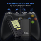 2pcs Rechargeable Battery Pack Usb 4800mah Charger Cable For Xbox 360 Controller
