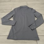 Equiline Ladies  Camilc Long Sleeve Training Top Equestrian 1 4 Zip Gray Size M