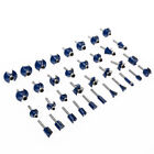 Xtremepowerus 80pc 1 4  Shank Tungsten Carbide Router Bit Set 3 Blade Power