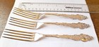 1847 Rogers Bros Columbia  1893  Dinner Forks Silverplate Victorian - Set Of 9