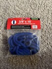 Blue Double Braided 3 8  In X 15  Ft Boat Marine Dock Line Ropes  quantity X1 