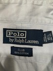 Polo Ralph Lauren Club Collar  rounded Collar  Vintage Dress Shirt L