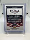 2026 Panini Stars   Stripes Jersey Patch Usa-tv Tomas Valincius  game-worn used 
