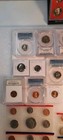 Us Coin Collection Lot  Proof Sets  Certified Coins  Silver Coin  Gold  2 Token 