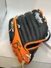 Rawlings Pl110no Youth 11  Rht Baseball Glove Orange Black Autographed