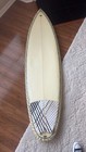 6ft Tan Surfboard With Surfboard Bag And Fins