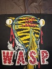 Wasp Back Patch Animal F  k Like A Beast - Vintage 1985 W a s p  Saw Blade W pin