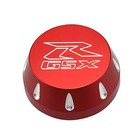 Motorcycle Triple Tree Stem Yoke Center Cap Compatible With Suzuki Gsx-r   Red