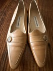 Rare Vintage Manolo Blahnik Loafers In A Beautiful Caramel tan Leather      