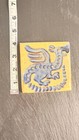 One Blue Ceramic Dragonmoravian Pottery   Tile Works Bucks County 4  Tile