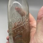Vintage Dr  Pepper Clear Glass 10 2 4 Clock Good For Life No Location 6 5 Oz 