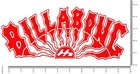 Billabong Fire Custom Logo Die Cut Sticker Decal 10 4  X 4 4   Surf Skate