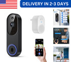 Wifi Ring Doorbell 1080p Hd Security Camera Wireless Door Bell Camera With Chime