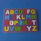 Alphabet Puzzle Board - Purple Foam Educational Abc Learning Toy For Toddlers