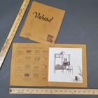 Vintage 1950s Mcm Valnod Furniture Brochure Mid Century Design Ephemera