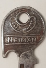 Original Vintage Neiman Key Silver German Made For Bmw Motorcycles 3346