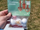 Leewards Christmas Jewels Makes 3 Stunning Sequin Bead Vtg Ornament Kit Nos